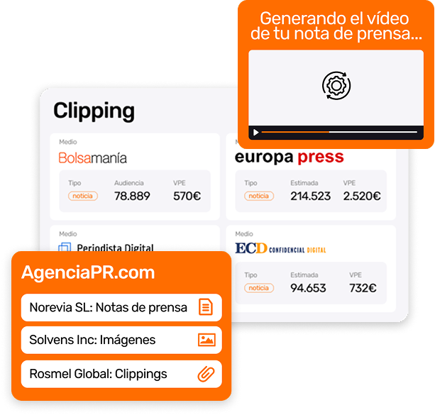 La plataforma para aparecer en medios de comunicación
